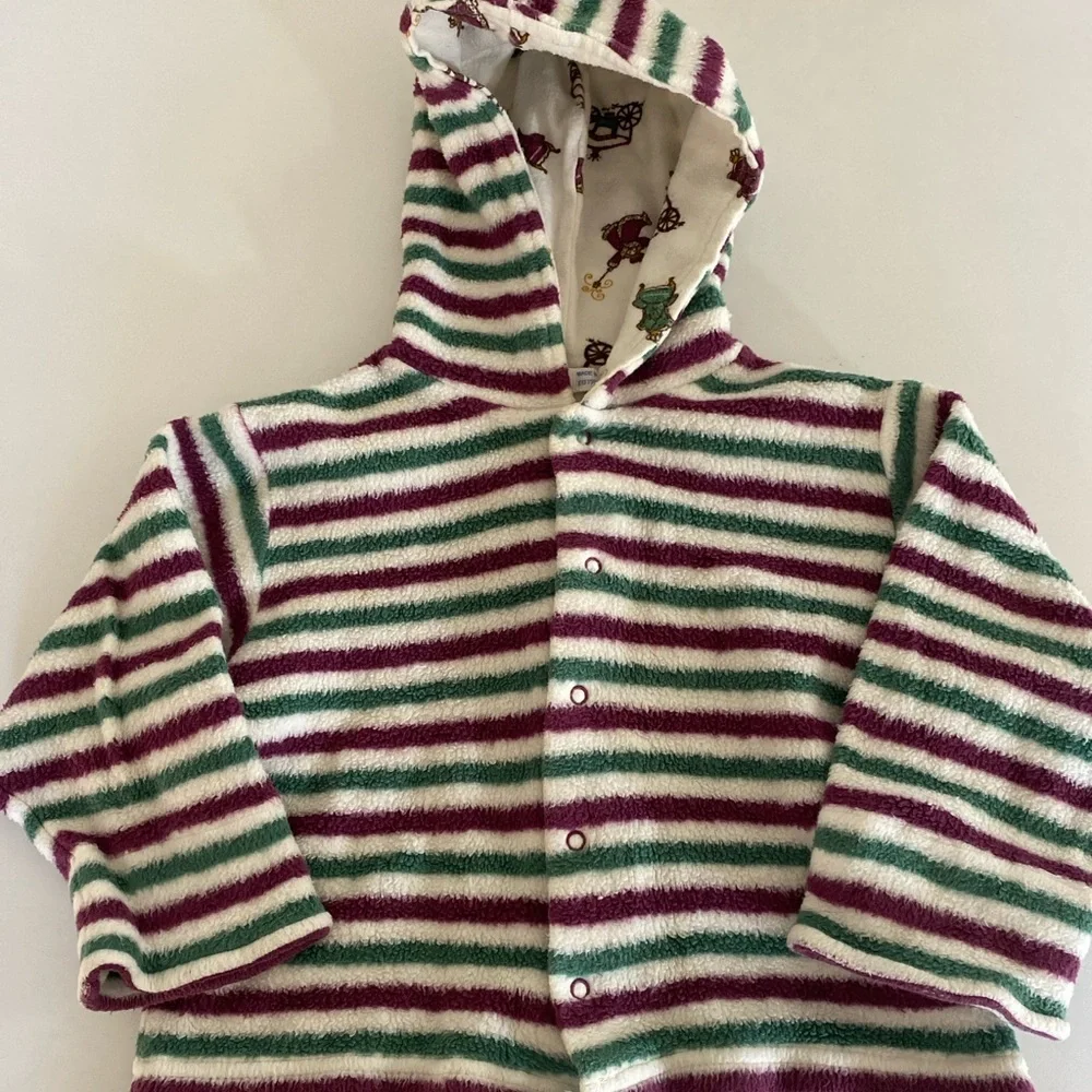 Organic Cotton Under the Nile Hoodie Jacket Hat 12-24M 2T Toddler Sherpa Winter